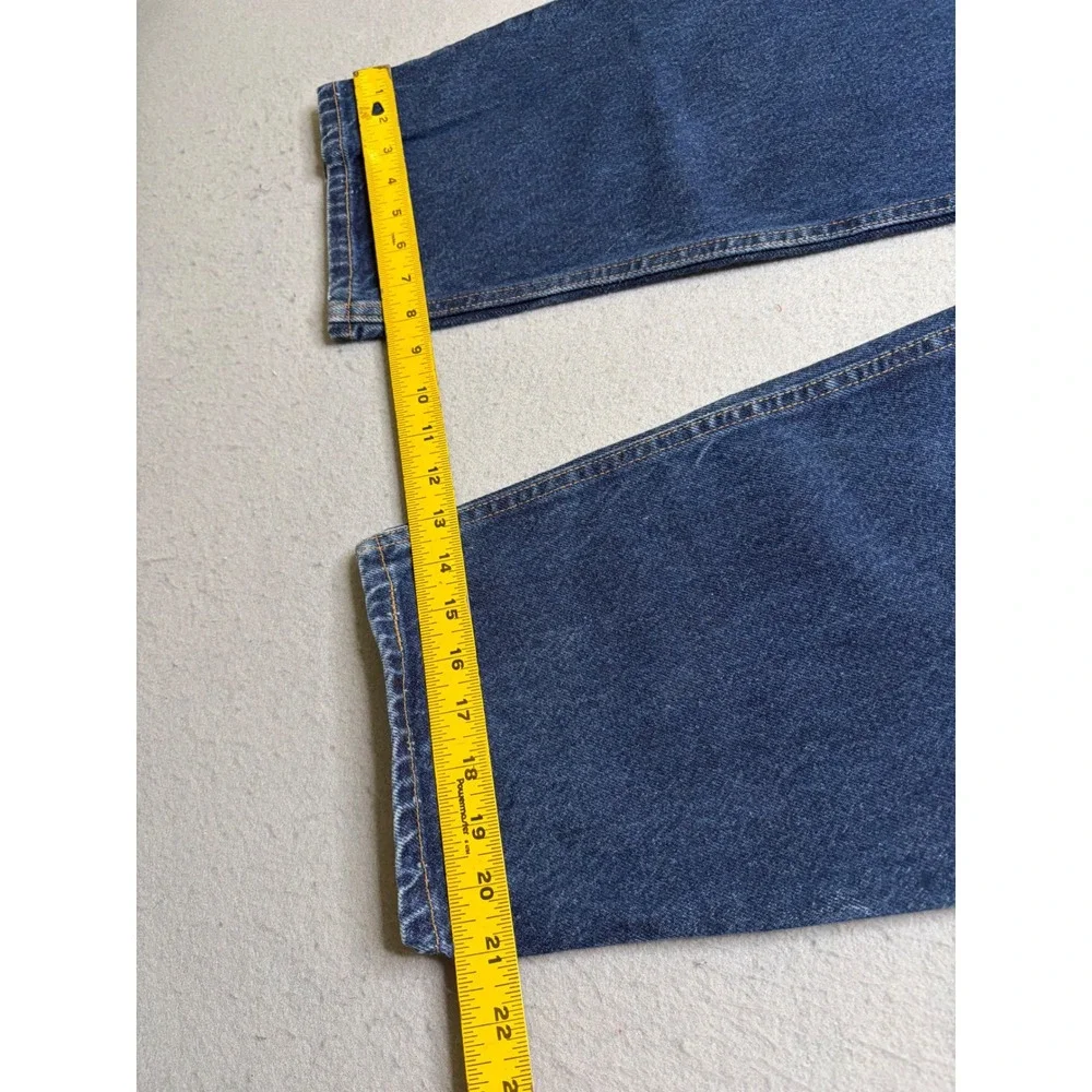 Levi's 550 Jeans Mens 38x32 Blue Relaxed Fit Tapered Leg Vintage 90s Made in USA